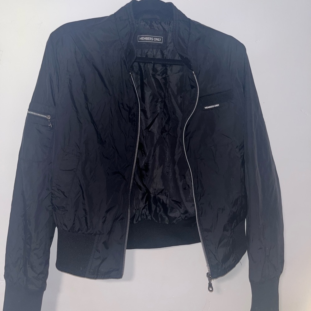 Members Only Black Women's Jacket